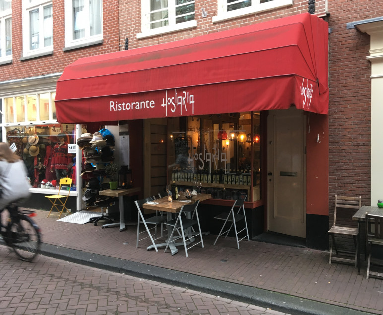restaurant hostaria amsterdam