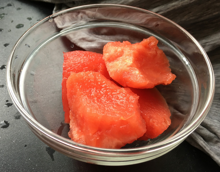 stukjes watermeloen